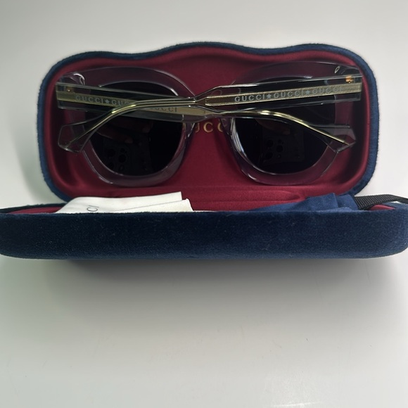 💯- New Authentic Gucci™ GG0564S 003 51 - Light-Blue - Picture 14 of 16